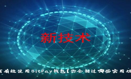 如何有效使用BitPay钱包？你会错过哪些实用功能？