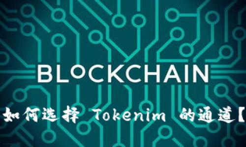 如何选择 Tokenim 的通道？