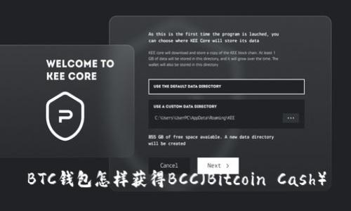 BTC钱包怎样获得BCC（Bitcoin Cash）